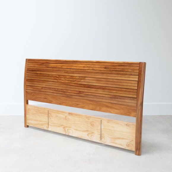 Picture of Solaris King Timber Slatted Panel Headboard