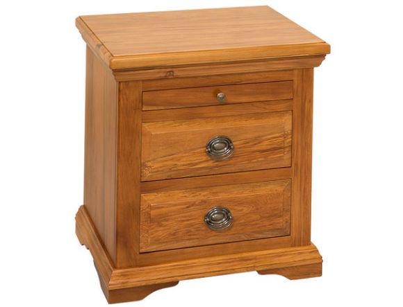 Picture of River Crossings 3 Drawer Bedside Cabinet