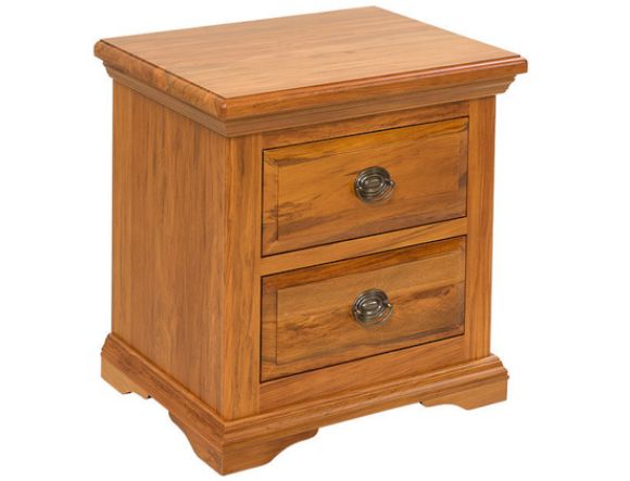 Picture of River Crossings 2 Drawer Bedside Cabinet