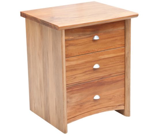 Picture of Verso 3 Drawer Bedside