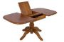 Picture of Brunswick Single Pedestal Extension Rimu Dining Table
