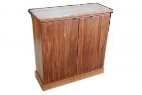 Picture of Mandalay Rimu Bookcase with Doors