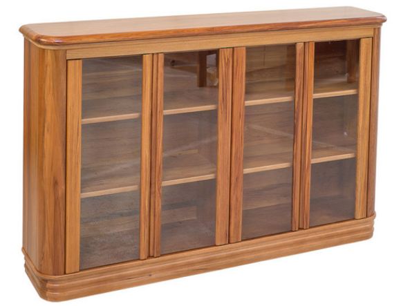 Picture of Riviera Library Bookcase with Glass Doors